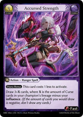 Accursed Strength - 192 - Rare - Mercurial Heart Alter Edition