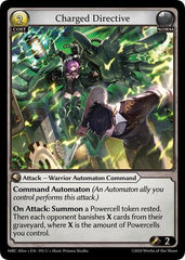 Charged Directive - 195 - Uncommon - Mercurial Heart Alter Edition