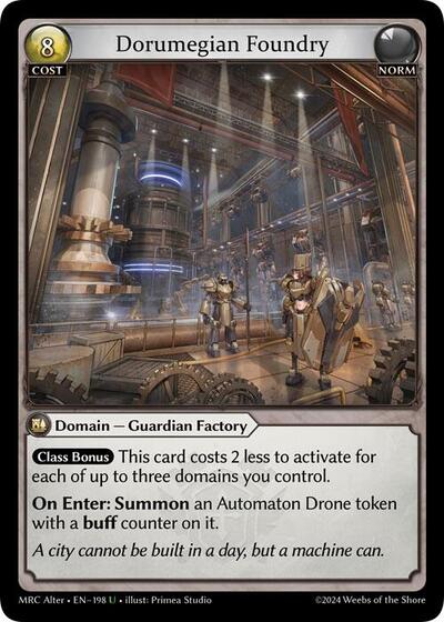 Dorumegian Foundry - 198 - Uncommon - Mercurial Heart Alter Edition