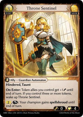 Throne Sentinel - 203 - Rare - Mercurial Heart Alter Edition