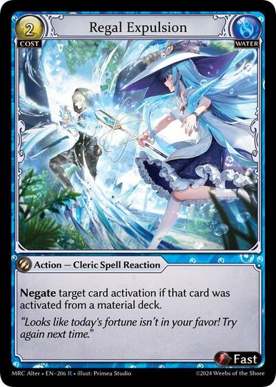 Regal Expulsion - 206 - Rare - Mercurial Heart Alter Edition