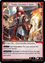 Volda, Smolder's Spite - 211 - Super Rare - Mercurial Heart Alter Edition