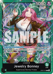 Jewelry Bonney - OP07-019 - Leader - GREEN Jewelry Bonney