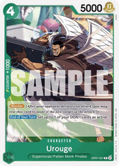 Urouge - OP07-021 - Rare (Reprint) - GREEN Jewelry Bonney