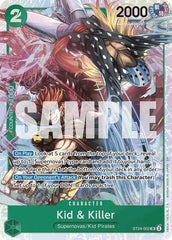 Kid & Killer - ST24-002 - Super Rare - ST-24: Starter Deck 24 GREEN Jewelry Bonney