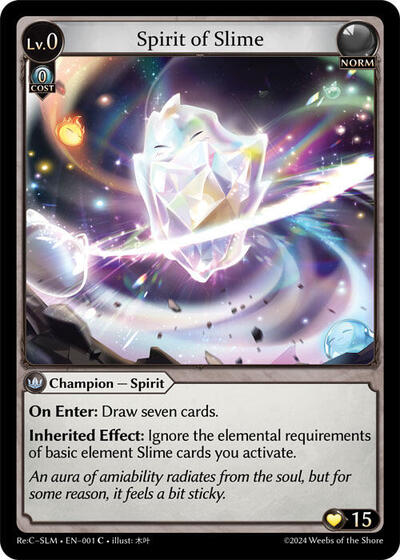 Spirit of Slime - 001 - Common - Silvie, Slime Sovereign Re: Collection Lite