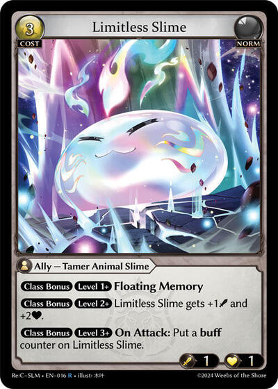 Limitless Slime - 016 - Rare - Silvie, Slime Sovereign Re: Collection Lite