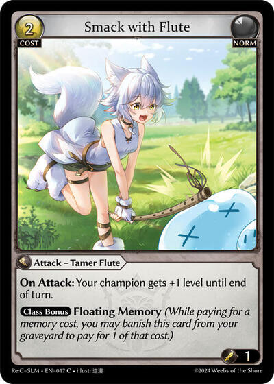 Smack with Flute - 017 - Common - Silvie, Slime Sovereign Re: Collection Lite