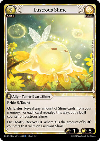 Lustrous Slime - 031 - Rare - Silvie, Slime Sovereign Re: Collection Lite