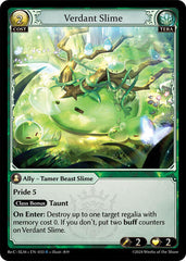 Verdant Slime - 033 - Rare - Silvie, Slime Sovereign Re: Collection Lite