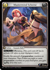 Mastermind Scheme - 016 - Super Rare - Tristan, Shadowdancer Re:Collection Lite