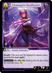 Gloamspire Headhunter - 027 - Rare - Tristan, Shadowdancer Re:Collection Lite