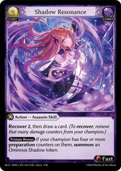 Shadow Resonance - 031 - Ultra Rare - Tristan, Shadowdancer Re:Collection Lite