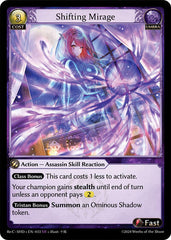 Shifting Mirage - 033 - Super Rare - Tristan, Shadowdancer Re:Collection Lite