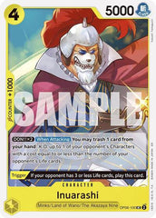 Inuarashi - OP06-100 - Uncommon (Reprint) - GREEN/YELLOW Yamato