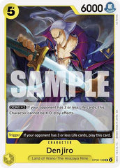 Denjiro - OP06-109 - Uncommon (Reprint) - GREEN/YELLOW Yamato