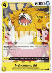 Nekomamushi - OP06-110 - Uncommon (Reprint) - GREEN/YELLOW Yamato