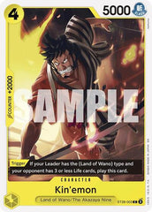 Kin'emon - ST28-003 - Common - ST-28: Starter Deck 28 GREEN/YELLOW Yamato