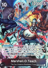 Marshall.D.Teach - OP09-093 - Super Rare (English Version 2nd Anniversary Set) - One Piece Promotion Cards