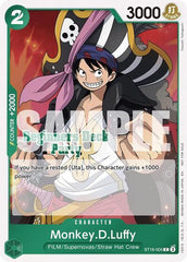 Monkey.D.Luffy - ST16-005 - Common (Beginners Deck Party [ST-23] - [ST-28] Participation Pack) - One Piece Promotion Cards