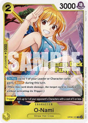 O-Nami - OP06-101 - Rare (Beginners Deck Party [ST-23] - [ST-28] Participation Pack) - One Piece Promotion Cards