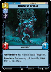 Nameless Terror - 033/264 - Uncommon - Legends of the Force