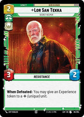 Lor San Tekka - Secret Keeper - 095/264 - Uncommon - Legends of the Force