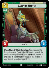 Dagoyan Master - 115/264 - Uncommon - Legends of the Force