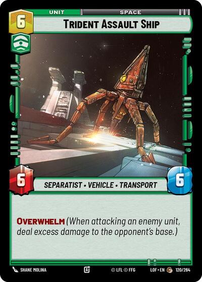 Trident Assault Ship - 120/264 - Common - Legends of the Force