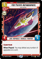 Kit Fisto's Aethersprite - Good Hunting - 147/264 - Rare - Legends of the Force