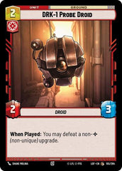 DRK-1 Probe Droid - 155/264 - Common - Legends of the Force