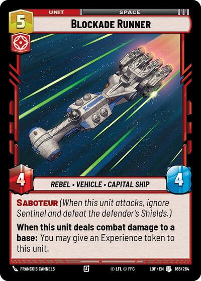 Blockade Runner - 166/264 - Uncommon - Legends of the Force