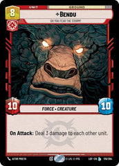 Bendu - Do You Fear the Storm? - 170/264 - Legendary - Legends of the Force