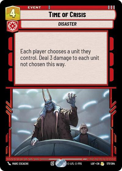 Time of Crisis - 177/264 - Rare - Legends of the Force
