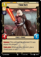 Shin Hati - Overeager Apprentice - 183/264 - Uncommon - Legends of the Force