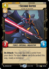 Second Sister - Seeking the Holocron - 184/264 - Rare - Legends of the Force