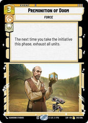 Premonition of Doom - 203/264 - Rare - Legends of the Force