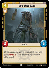 Life Wind Sage - 212/264 - Common - Legends of the Force