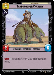 Sandtrooper Cavalry - 232/264 - Common - Legends of the Force