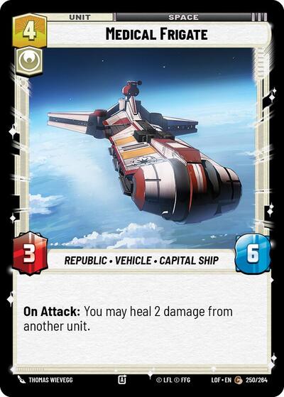 Medical Frigate - 250/264 - Common - Legends of the Force