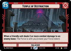 Temple of Destruction - 025/264 - Rare - Legends of the Force
