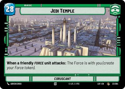 Jedi Temple // Shield - 023/264 // T02/T03 - Common - Legends of the Force