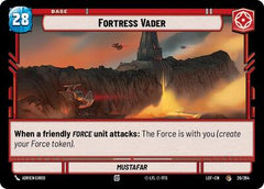 Fortress Vader // Experience - 026/264 // T01/T03 - Common - Legends of the Force