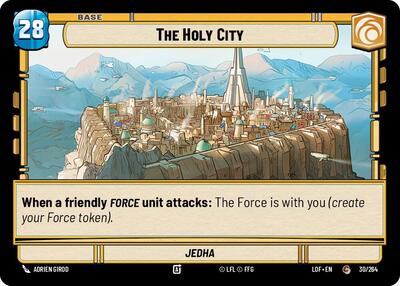 The Holy City // Experience - 030/264 // T01/T03 - Common - Legends of the Force