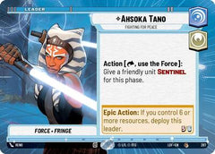 Ahsoka Tano - Fighting For Peace - 267 - Common (Hyperspace) - Legends of the Force