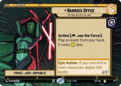 Barriss Offee - We Have Become Villains - 277 - Rare (Hyperspace) - Legends of the Force