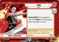 Rey - Nobody - 276 - Rare (Hyperspace) - Legends of the Force