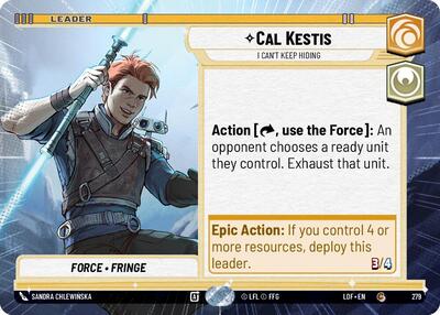 Cal Kestis - I Can't Keep Hiding - 279 - Common (Hyperspace) - Legends of the Force