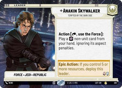 Anakin Skywalker - Tempted by the Dark Side - 282 - Rare (Hyperspace) - Legends of the Force
