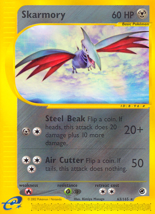 Skarmory - 063/165 - Expedition Base Set